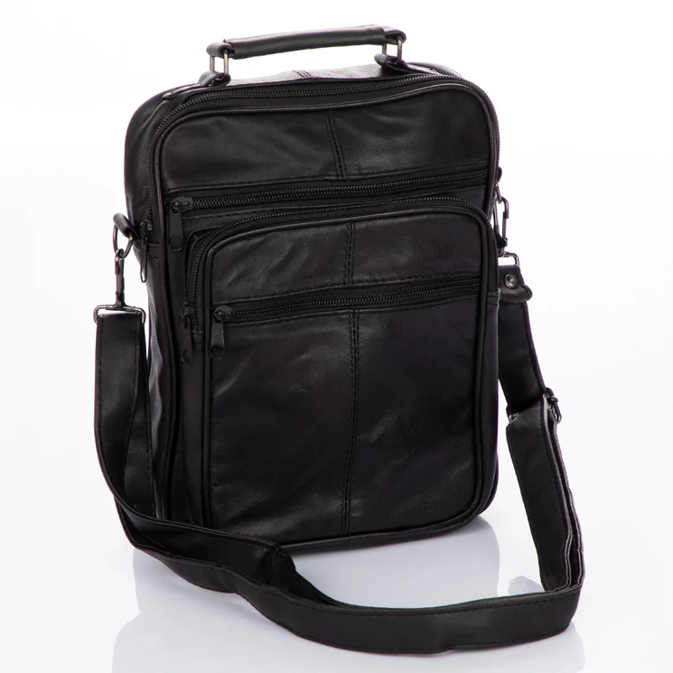 Valódi bőr férfi oldaltáska/válltáska XD-24-8