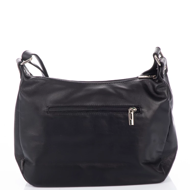 Valódi bőr női táska barna színben