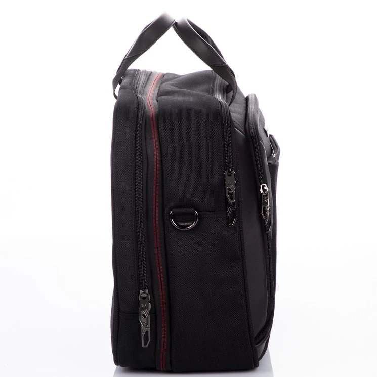 R-2133 Roncato BIZ 2.0 bővíthető laptoptáska fekete színben