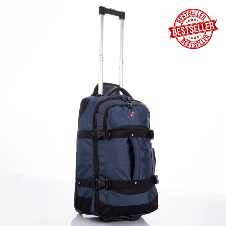 Swisswin gurulós utazótáska kék színben nagy méret HL6688 