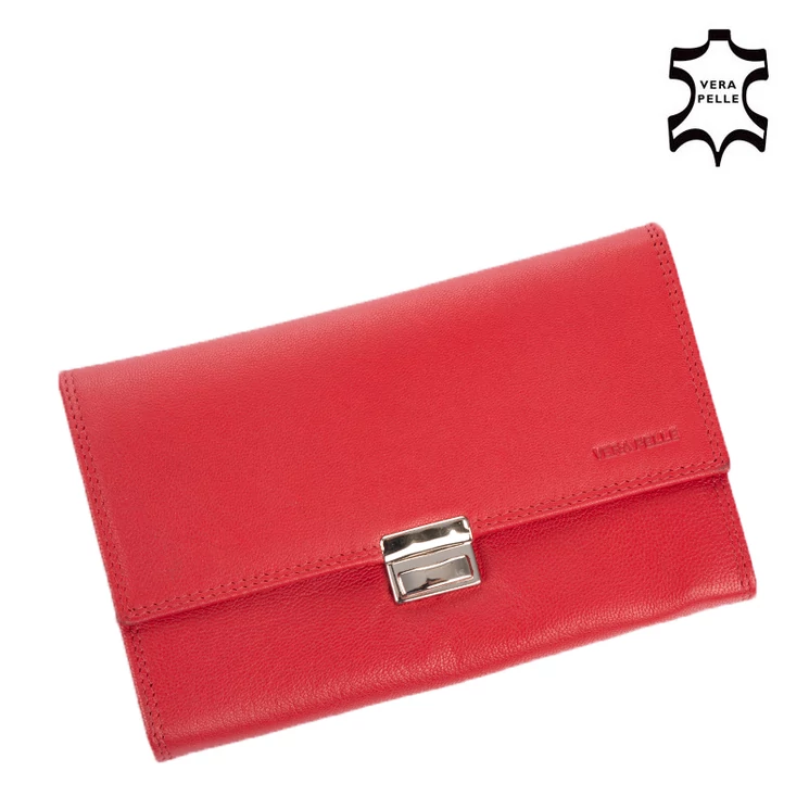 Pincér pénztárca piros színben
