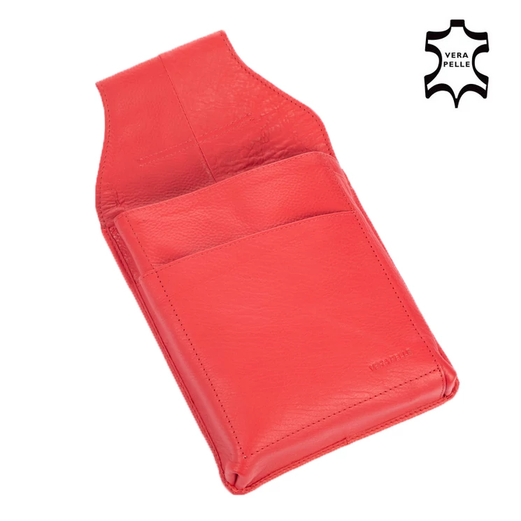 Pincér pénztárca plusz tartó piros