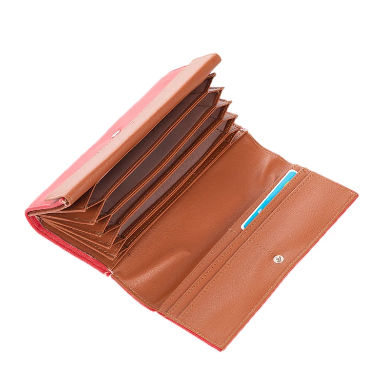 Bordo színű brifkó pénztárca 