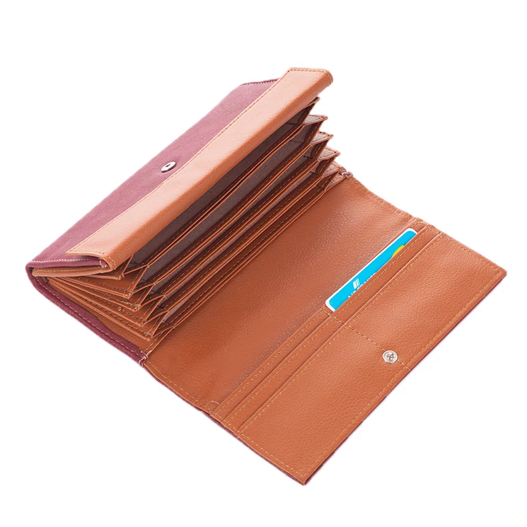 Bordó színű brifkó pénztárca 885A-bordo