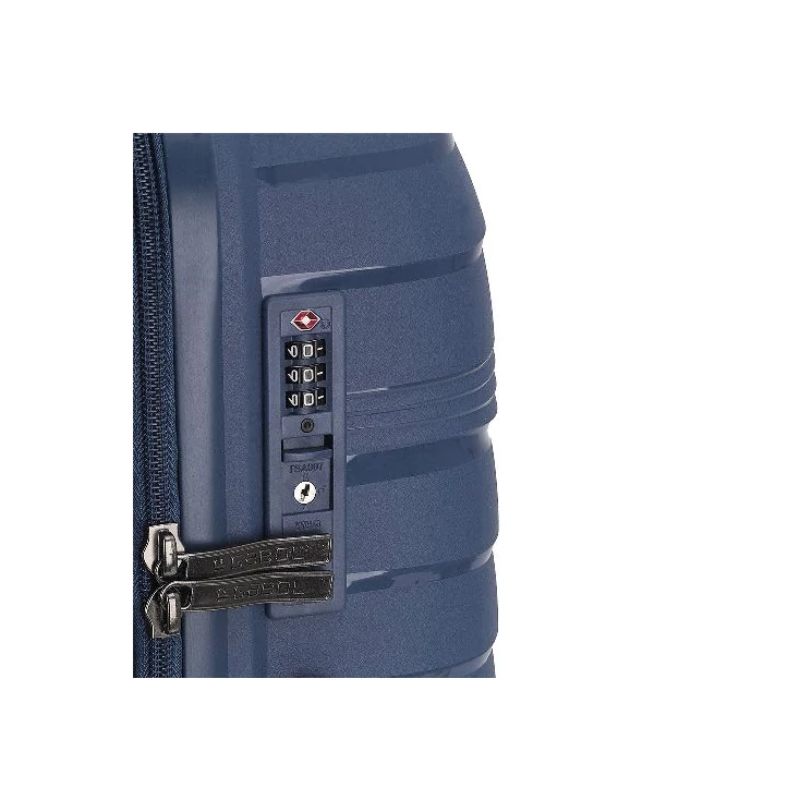 Gabol bőrönd nagy méret GA-1220L Bézs ajándék bőröndhuzattal