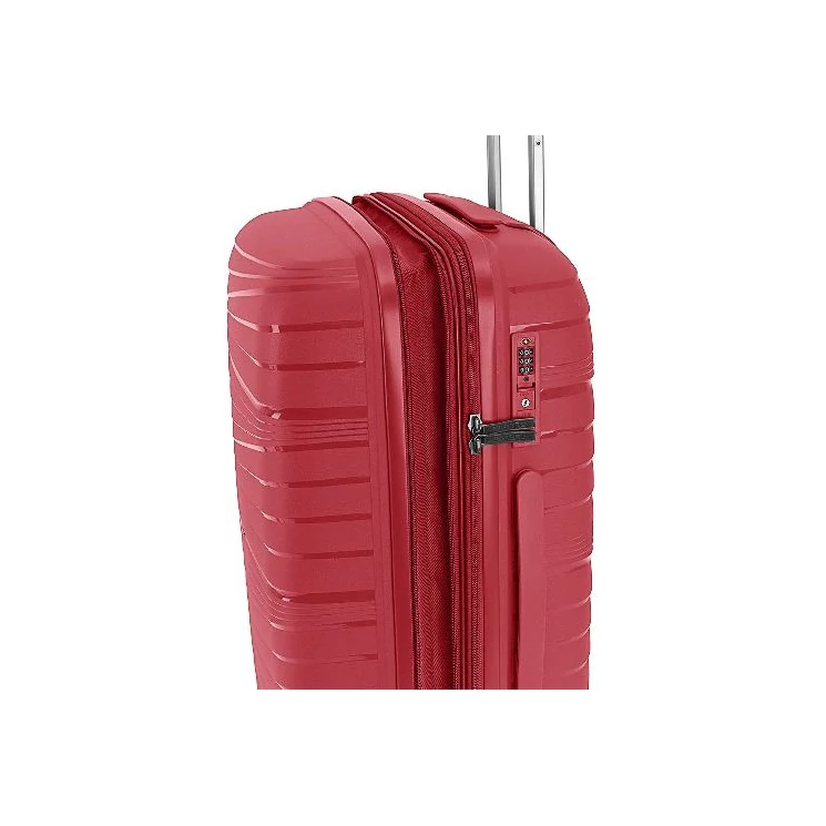 Gabol bőrönd közép méret GA-1220M Champagne ajándék bőröndhuzattal