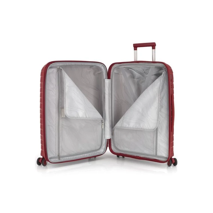 Gabol bőrönd közép méret GA-1220M Champagne ajándék bőröndhuzattal