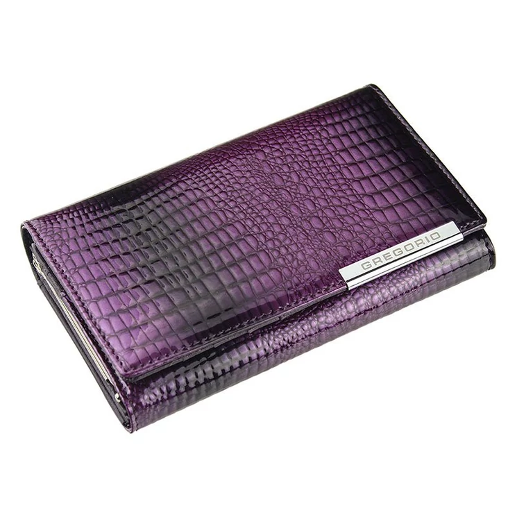 Valódi bőr női pénztárca díszdobozban