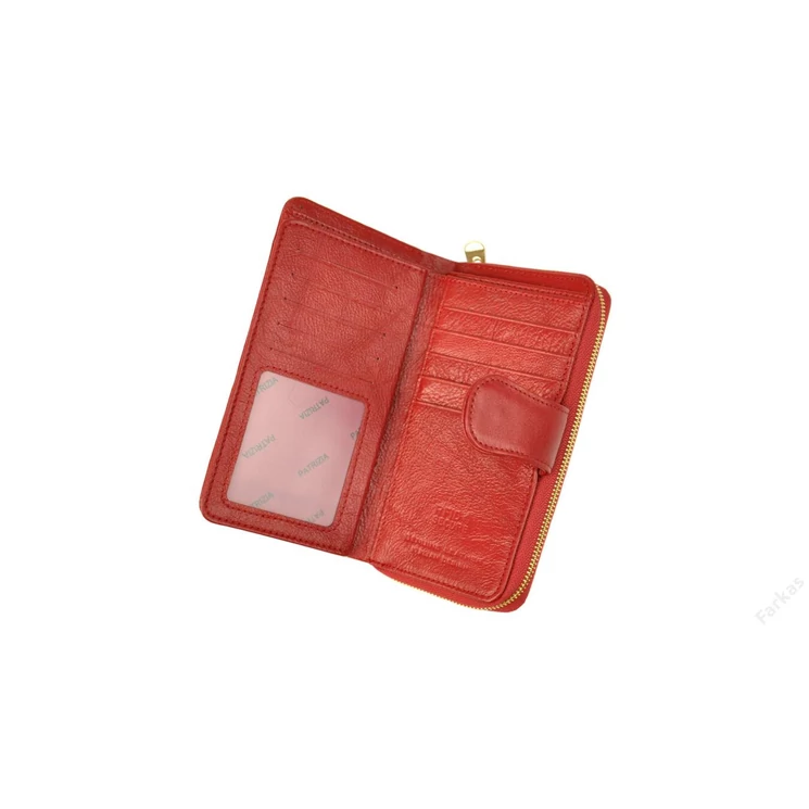 Patrizia Álló Bőrpénztárca IT116 Piros