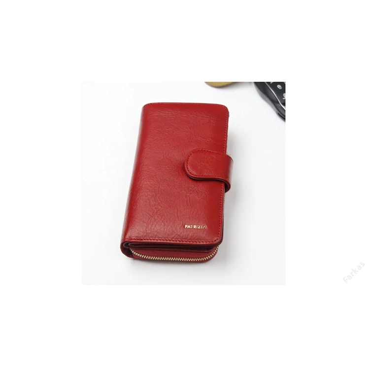 Patrizia Álló Bőrpénztárca IT116 Piros
