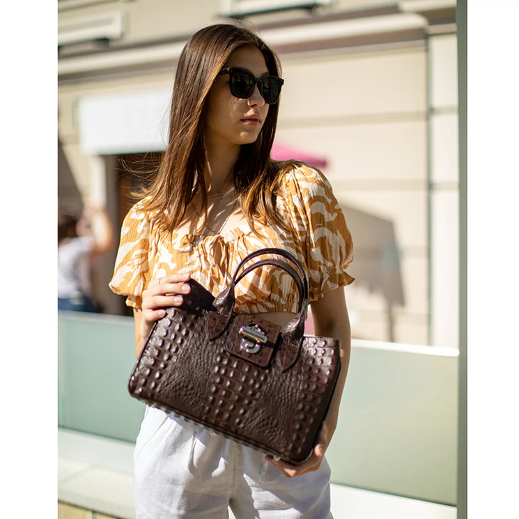 Valódi bőr női táska