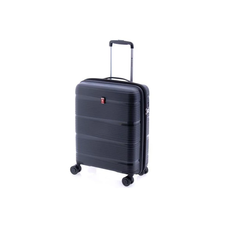 Gladiator Spinner Bővíthető kabinbőrönd 55 cm M-0810 Fekete