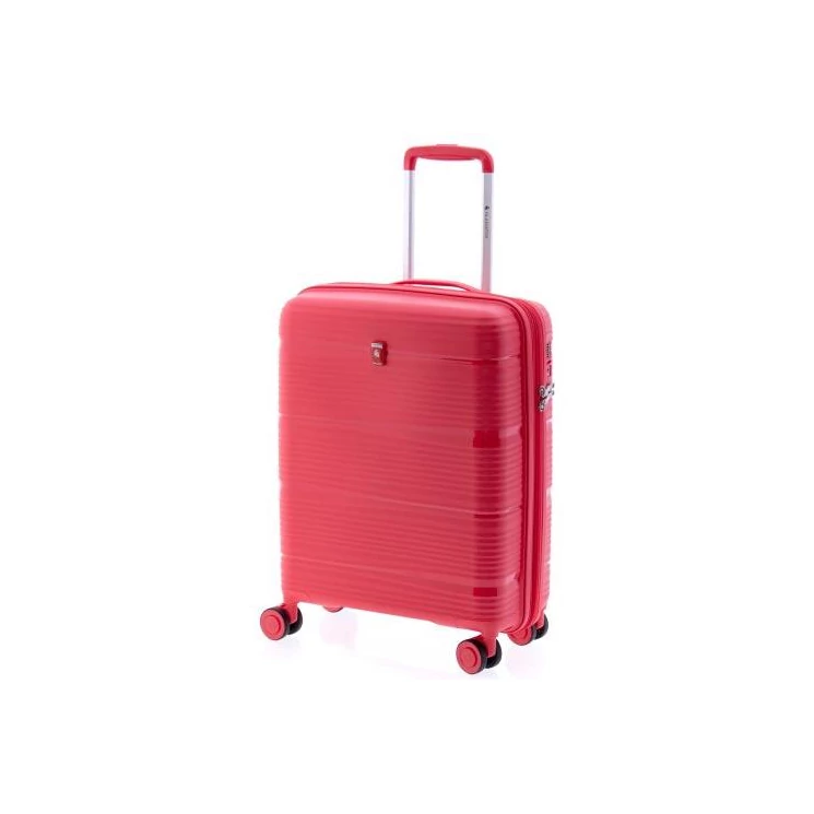 Gladiator Spinner Bővíthető kabinbőrönd 55 cm M-0810 Korall