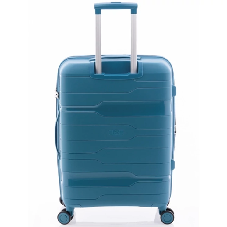 Gladiator Spinner bőrönd M-3811 Fekete ajándék bőröndhuzattal