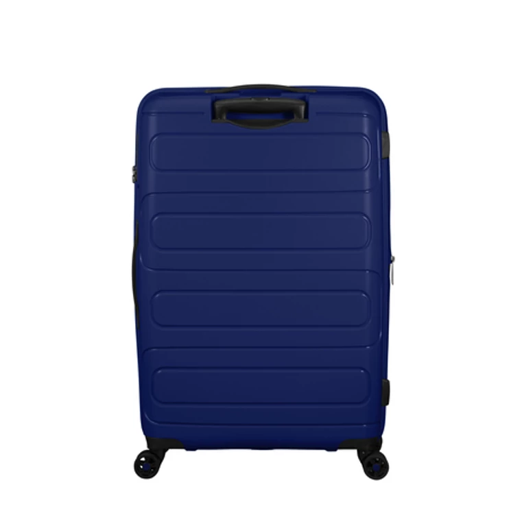American Tourister Sunside Spinner bővíthető bőrönd 77 cm sötétkék