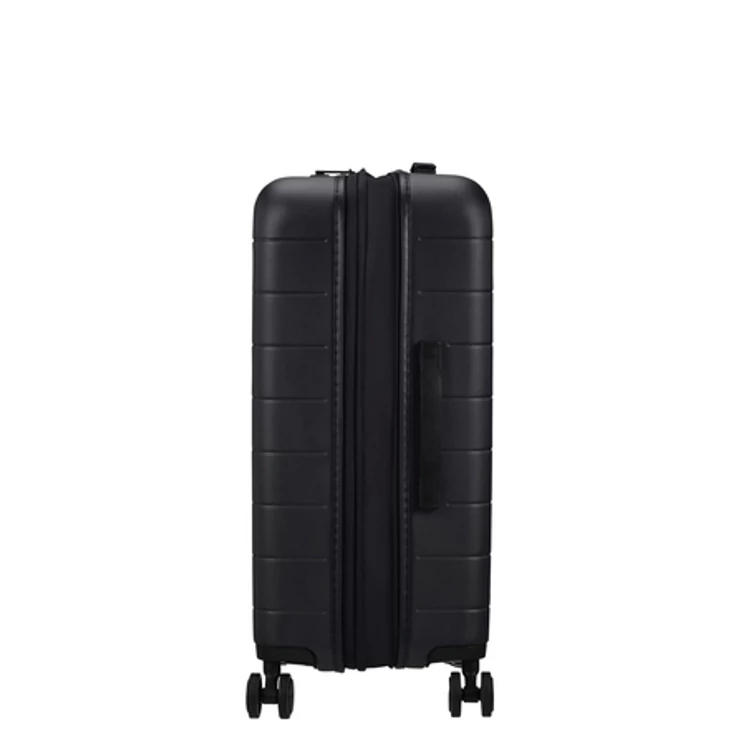 American Tourister Novastream bővíthető Spinner bőrönd 67 fekete