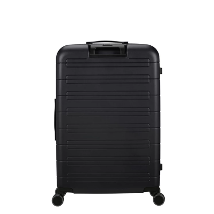 American Tourister Novastream bővíthető Spinner bőrönd 77 fekete