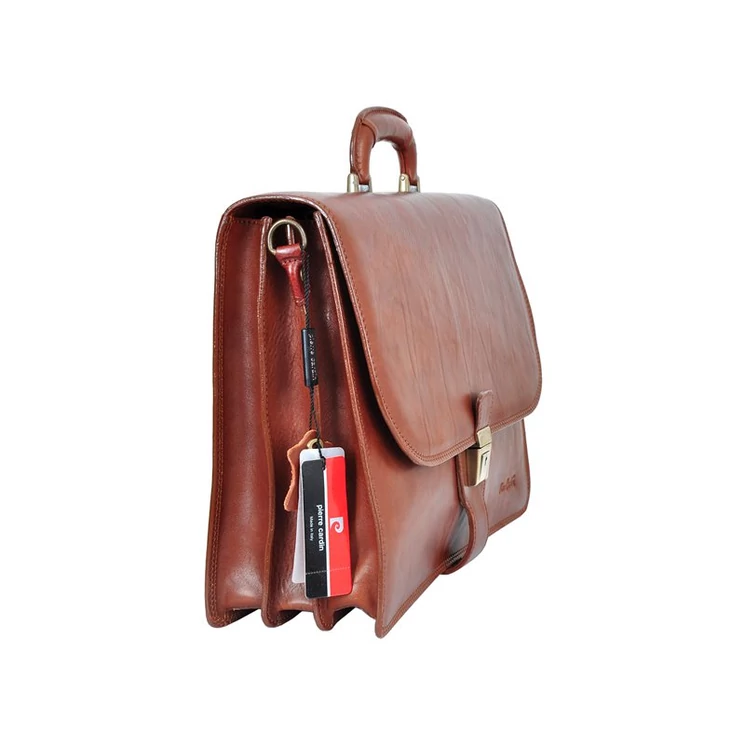 Pierre Cardin valódi bőr aktatáska