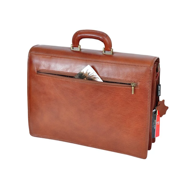 Pierre Cardin valódi bőr aktatáska