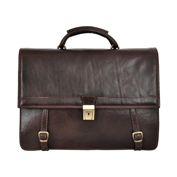 Pierre Cardin valódi bőr aktatáska