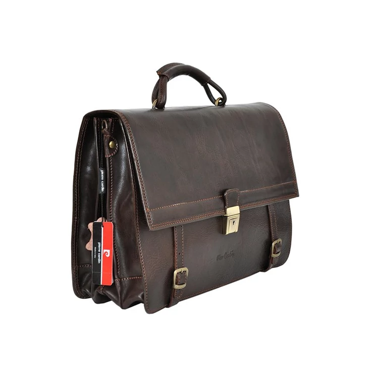 Pierre Cardin valódi bőr aktatáska