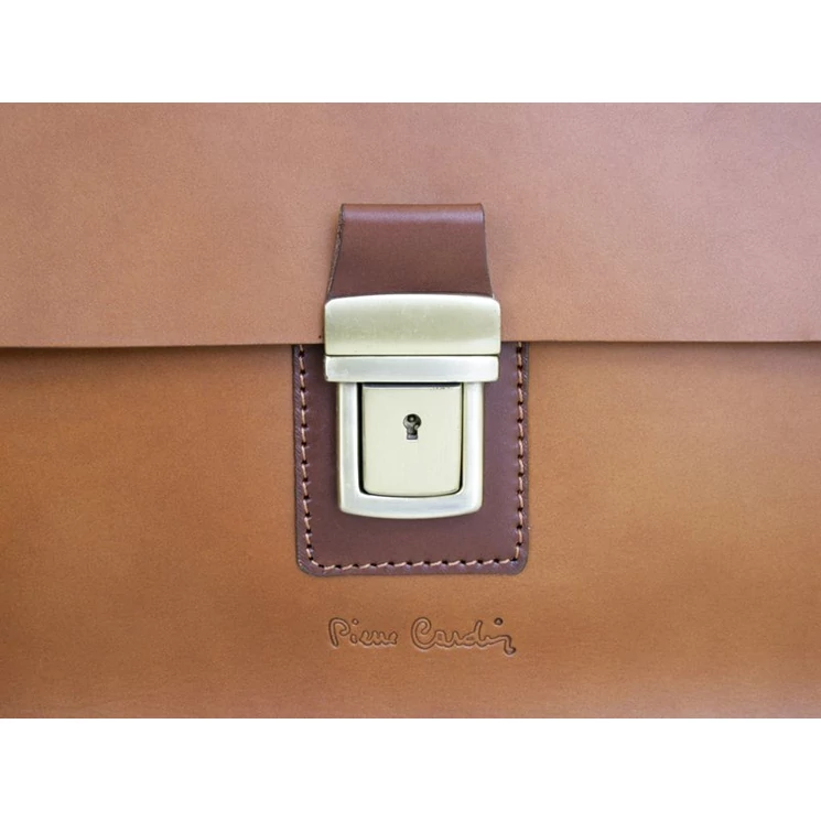 Pierre Cardin valódi bőr aktatáska