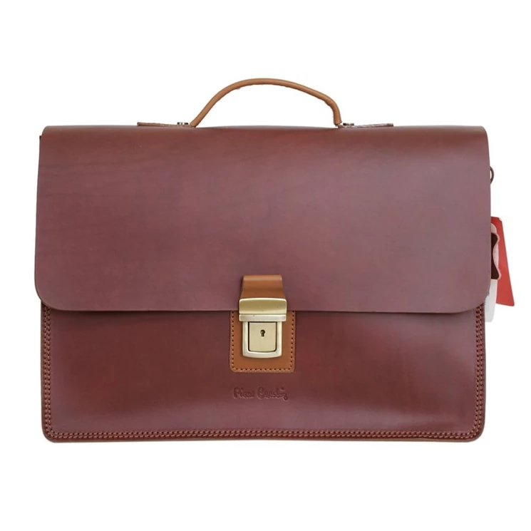 Pierre Cardin valódi bőr aktatáska