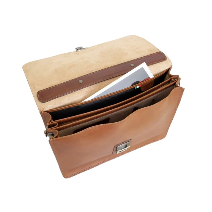 Pierre Cardin valódi bőr aktatáska