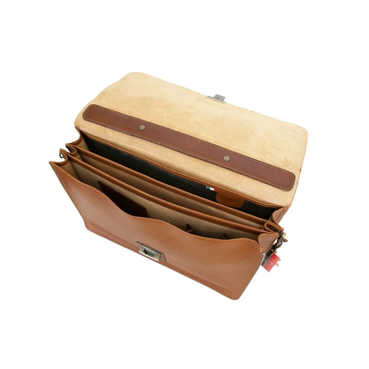 Pierre Cardin valódi bőr aktatáska