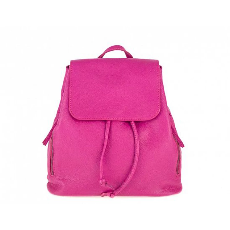 Valódi bőr női táska S7068 Fukszia