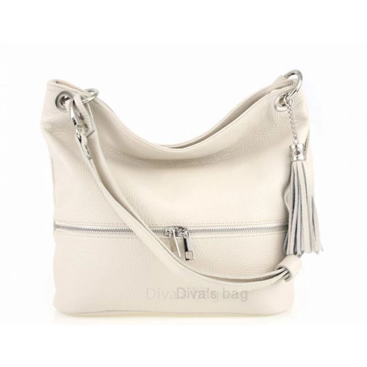 Valódi bőr női táska S7069 Bézs