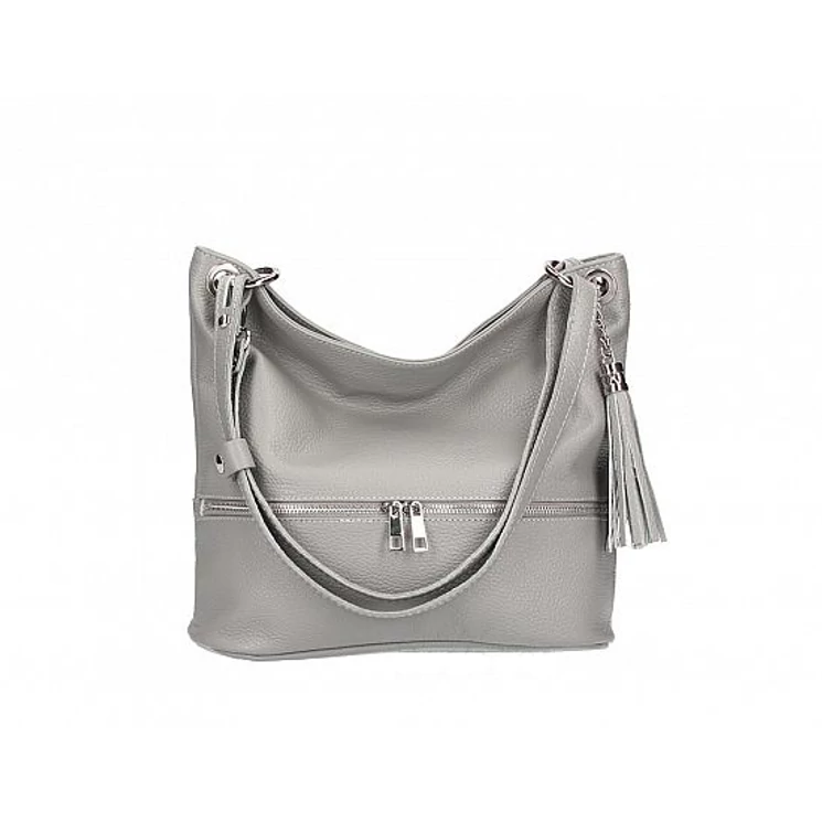 Valódi bőr női táska S7069 Szürke