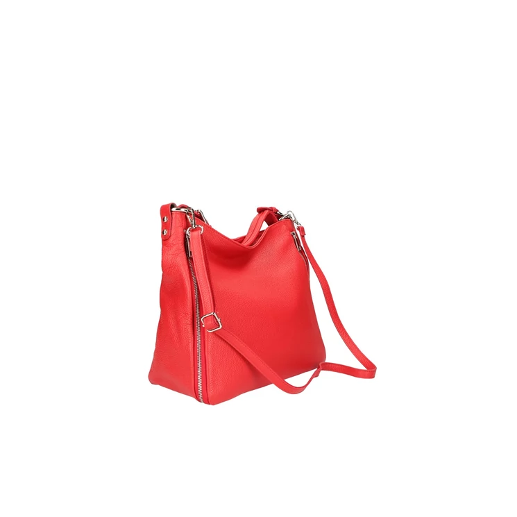 Valódi bőr női táska Sötétkék színben