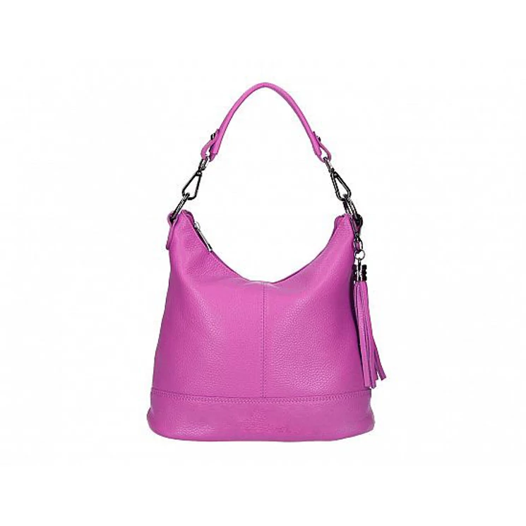 Valódi bőr női táska fukszia színben S7221 Fuchsia