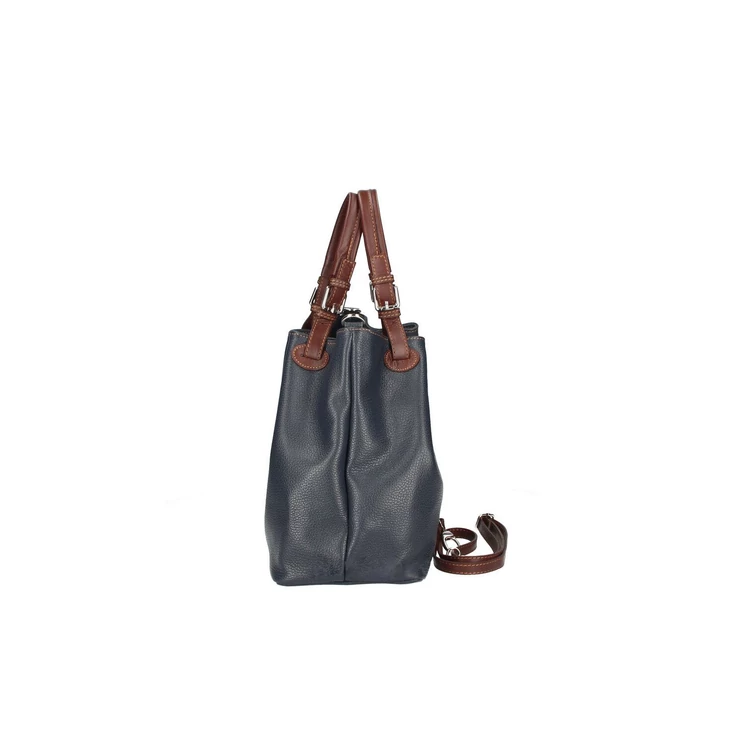 Valódi bőr női Táska Fekete