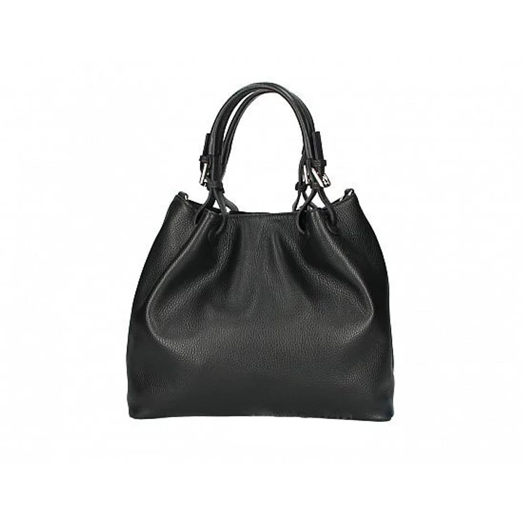 Valódi bőr női Táska Fekete