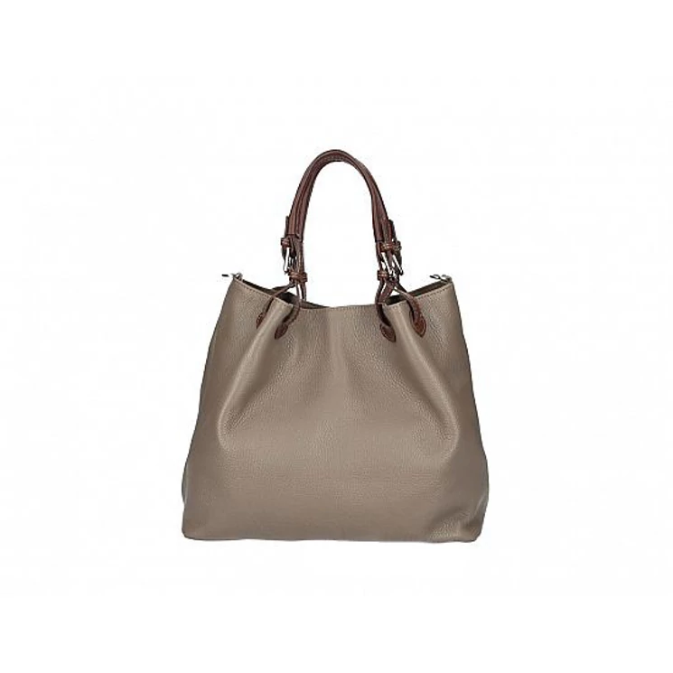 Valódi bőr női Táska SötétTaupe