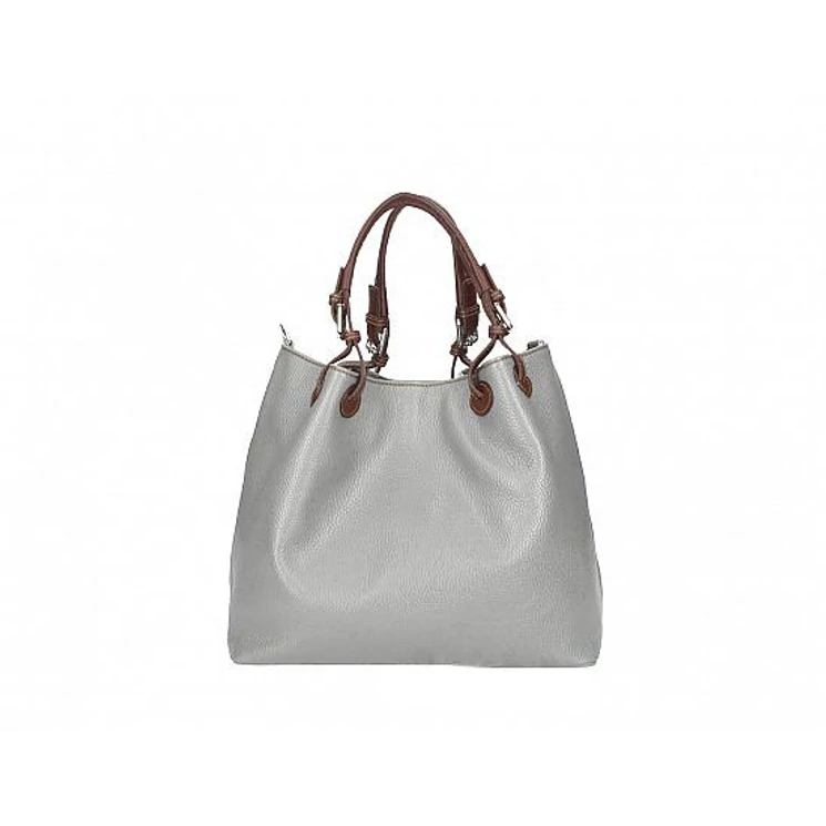 Valódi bőr női Táska Szürke