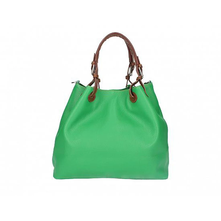 Valódi bőr női Táska Zöld