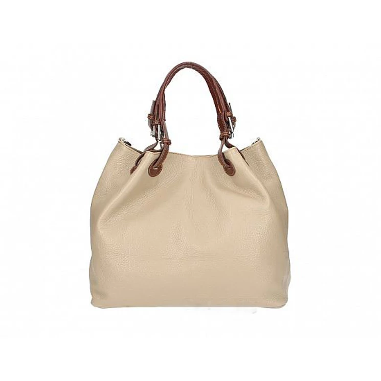 Valódi bőr női Táska Taupe