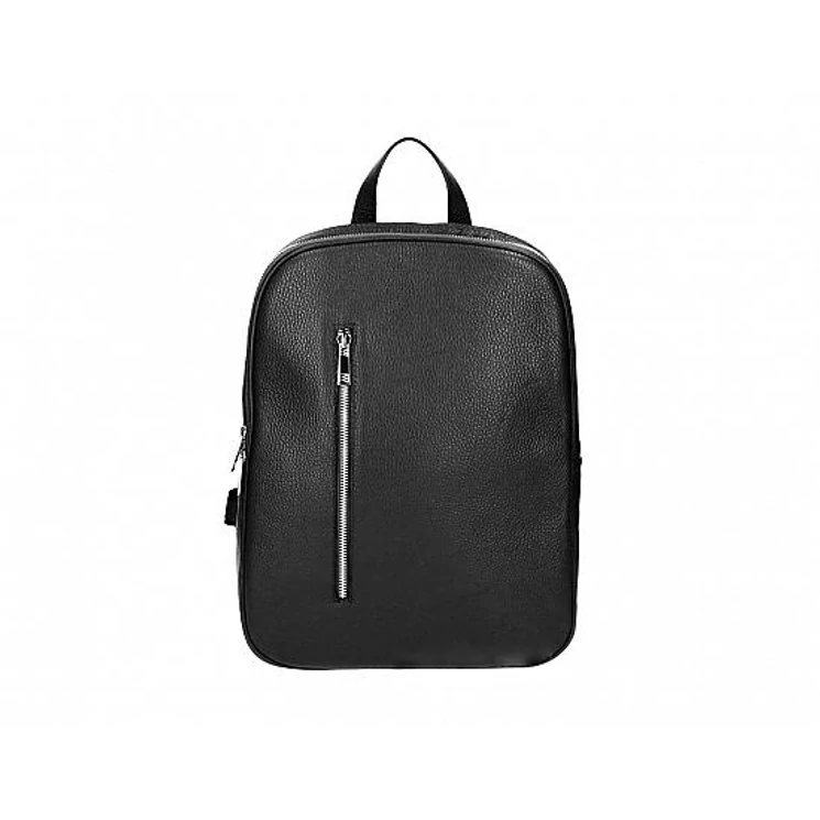 Valódi bőr női Hátizsák Fekete