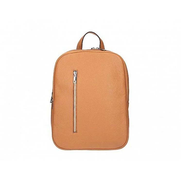 Valódi bőr női Hátizsák Konyak
