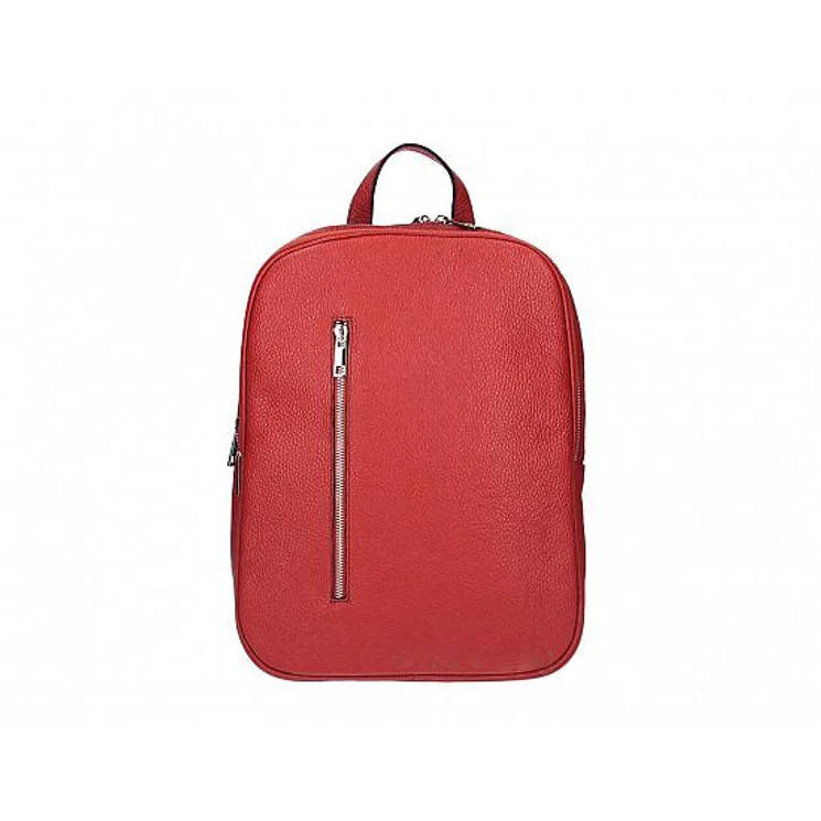 Valódi bőr női Hátizsák Piros