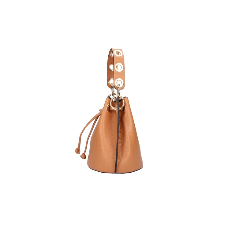 Valódi bőr női táska fekete színben