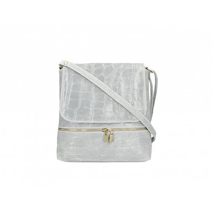 Valódi bőr női táska TR189 Szürke