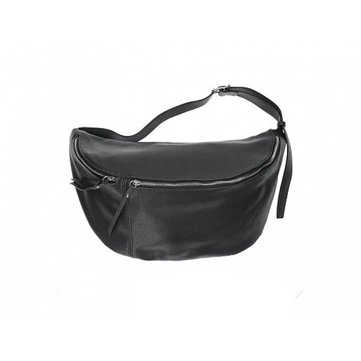 Valódi bőr Övtáska TR244 Fekete