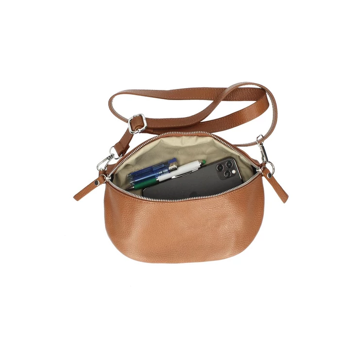 Valódi bőr Övtáska TR259 Narancs