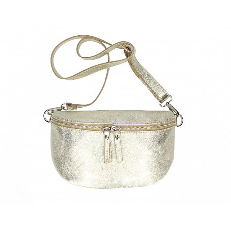 Valódi bőr Övtáska TR259 Arany