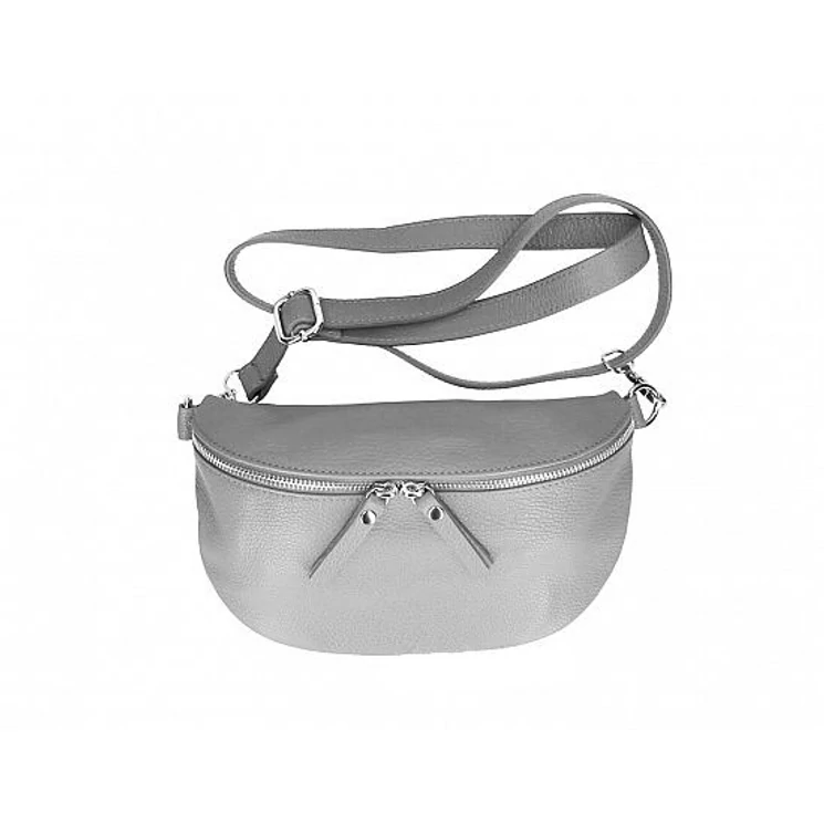 Valódi bőr Övtáska TR259 Szürke