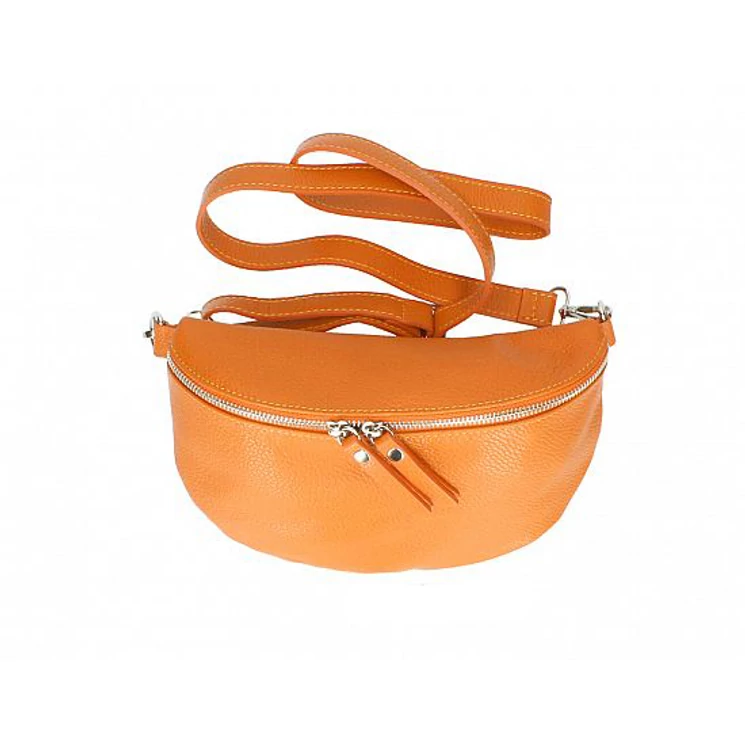 Valódi bőr Övtáska TR259 Narancs